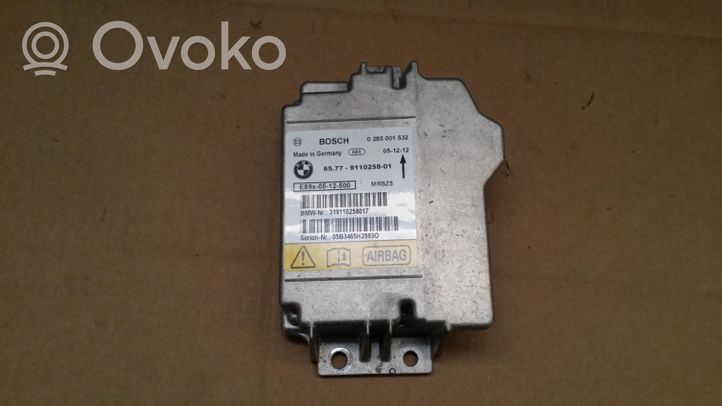 BMW 3 E90 E91 Oro pagalvių valdymo blokas 6577911025801