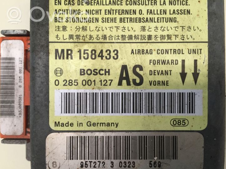 Mitsubishi Carisma Turvatyynyn ohjainlaite/moduuli MR158433