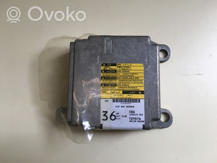 Toyota Corolla E120 E130 Module de contrôle airbag 210213103