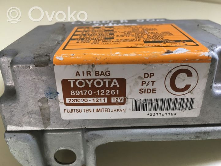 Toyota Corolla E120 E130 Centralina/modulo airbag 8917012261