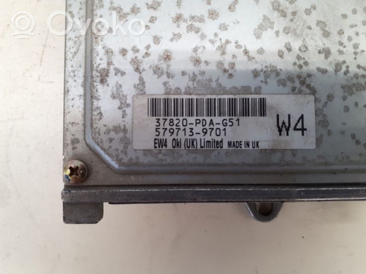 Honda Accord Sterownik / Moduł ECU 37820PDAA51