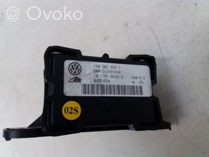 Seat Leon (1P) Sensore di imbardata accelerazione ESP 1K0907655C