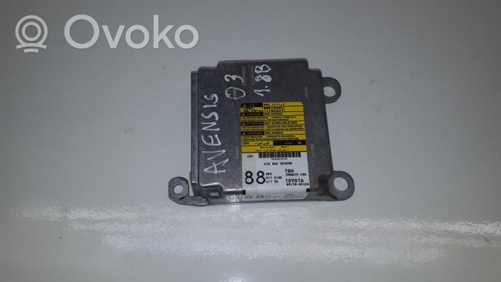 Toyota Avensis T250 Oro pagalvių valdymo blokas 891705160