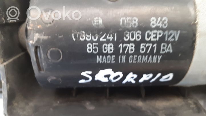 Ford Scorpio Mechanizm i silniczek wycieraczek szyby przedniej / czołowej 85GG17485AA
