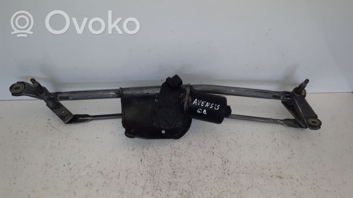 Toyota Avensis T220 Tringlerie et moteur d'essuie-glace avant 8511005030B