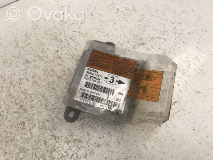 Nissan Micra Turvatyynyn ohjainlaite/moduuli 9882074B13