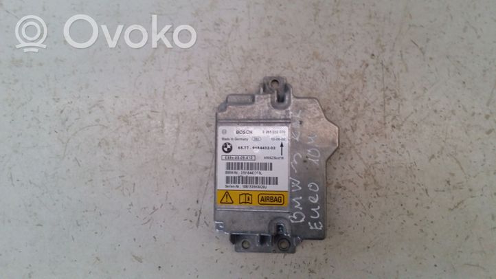 BMW 3 E90 E91 Oro pagalvių valdymo blokas 0285010070