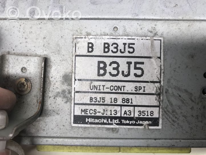 Mazda 121 Sterownik / Moduł ECU B3J518881