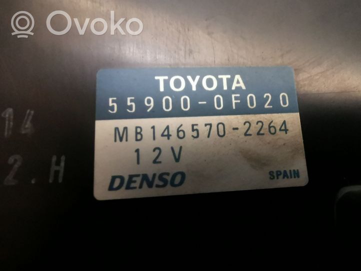 Toyota Corolla Verso AR10 Oro kondicionieriaus/ klimato/ pečiuko valdymo blokas (salone) 559000F020