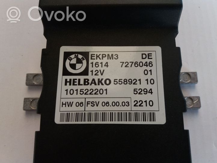 BMW 3 E90 E91 Degalų (kuro) siurblio valdymo blokas 7276046