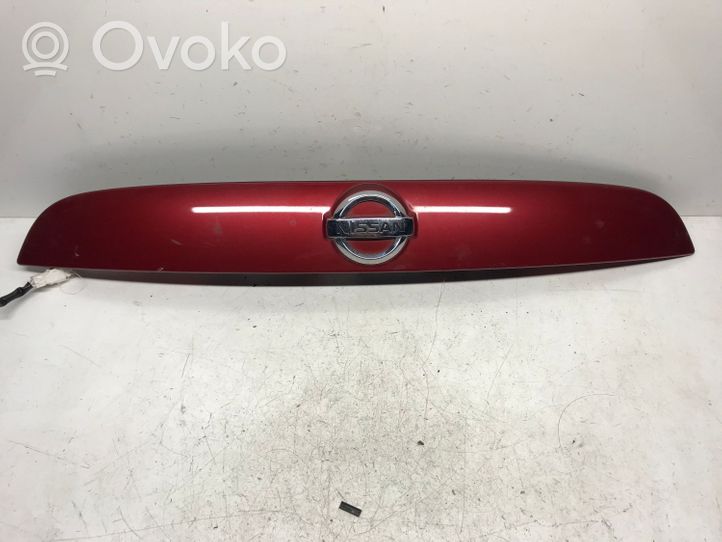 Nissan Juke I F15 Takaluukun rekisterikilven valon palkki 908681KR6A