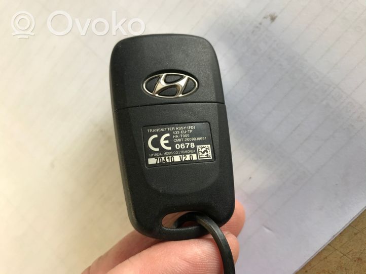 Hyundai i20 (PB PBT) Virta-avain/kortti 2009DJ0651