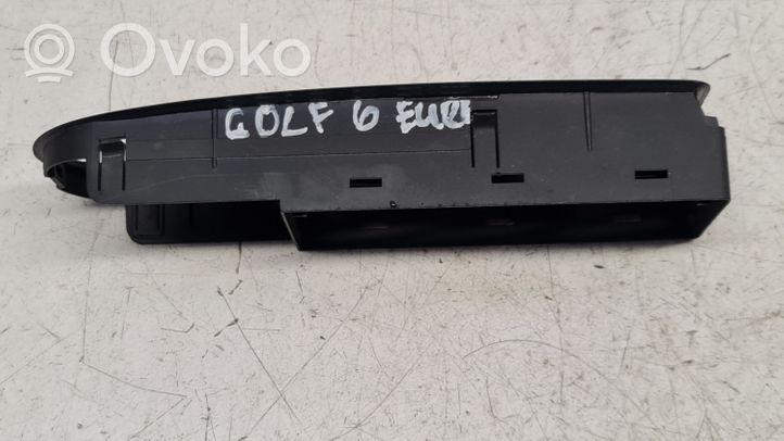 Volkswagen Golf VI Front door window switch trim 5K0867255A