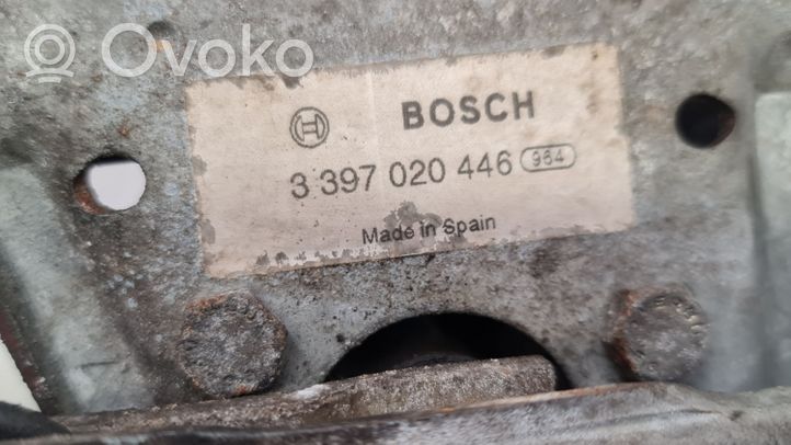 Peugeot 206 Mechanizm i silniczek wycieraczek szyby przedniej / czołowej 3397020446