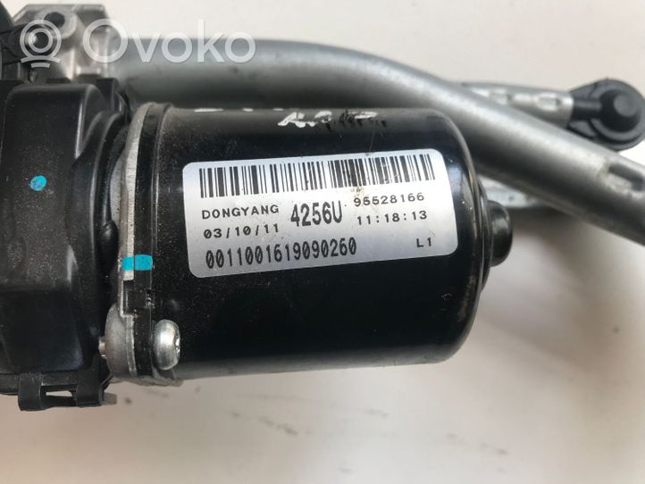 Chevrolet Spark Motor y varillaje del limpiaparabrisas delantero 95528166