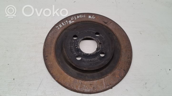 Toyota Yaris Rear brake disc 424310D060