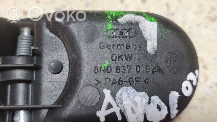 Audi TT Mk1 Priekinė atidarymo rankenėlė vidinė 8N0837019