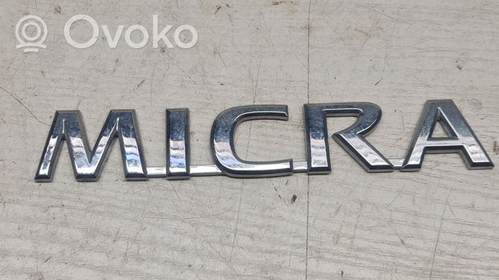 Nissan Micra Logo/stemma case automobilistiche 