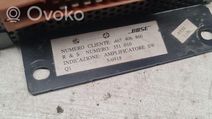 Fiat Lybra Amplificatore 467406860