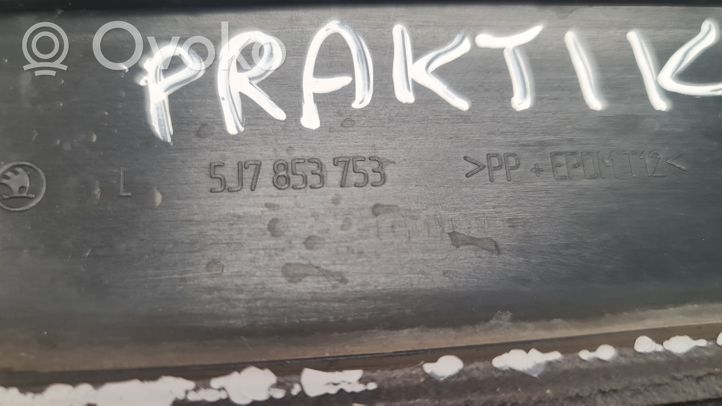 Skoda Praktik (5J8) Listwa drzwi tylnych 5J7853753