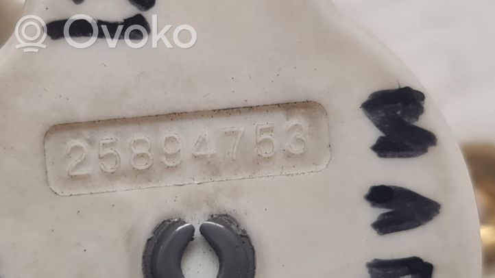 Opel Meriva B Czujnik położenia pedału sprzęgła 25894753