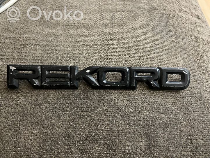 Opel Rekord E2 Manufacturers badge/model letters 90046484