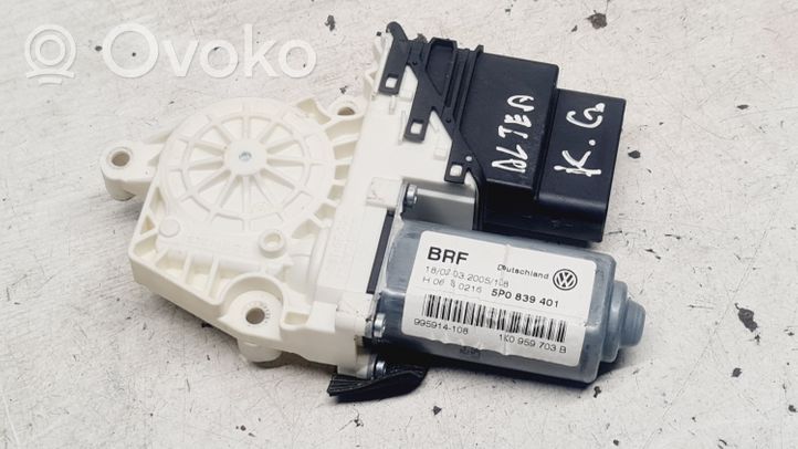 Seat Altea Galinis varikliukas langų pakėlėjo 5P0839401