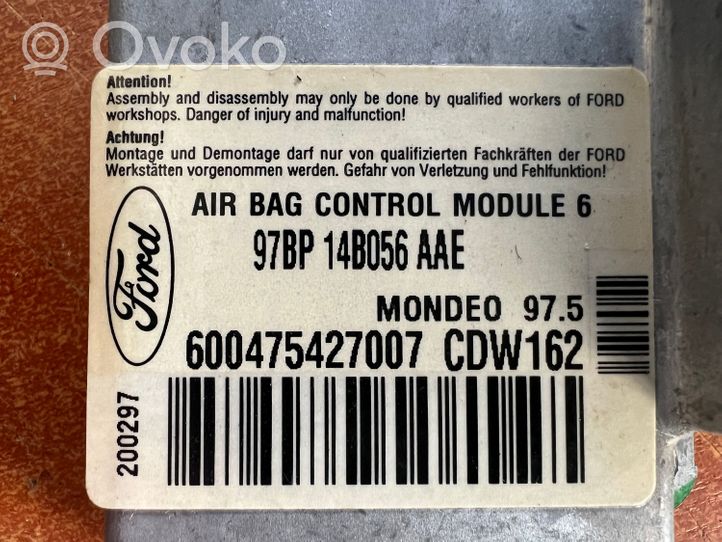 Ford Mondeo MK II Oro pagalvių valdymo blokas 97BP14B056AAE