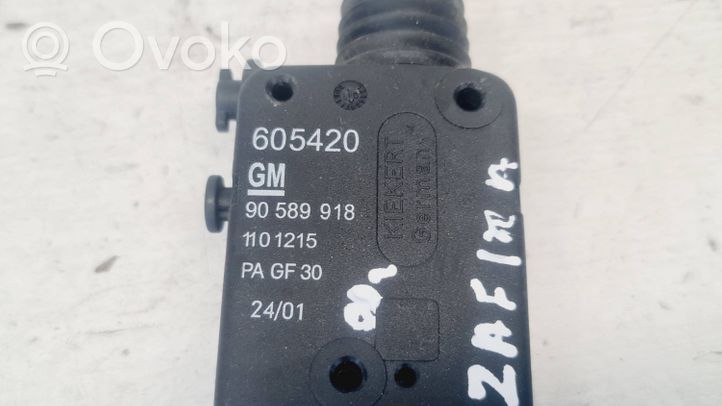 Opel Zafira A Motor de bloqueo de puertas 90589918