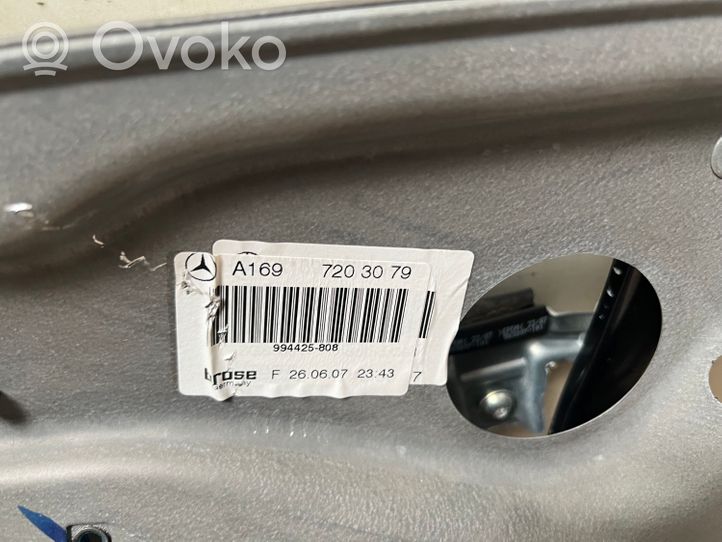 Mercedes-Benz A W169 Etuikkunan nostomekanismi ilman moottoria A1697203079