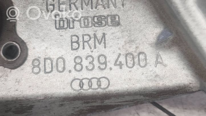 Audi A4 S4 B5 8D Mehāniskais aizmugurē loga pacelšanas mehānisms 8D0839400A