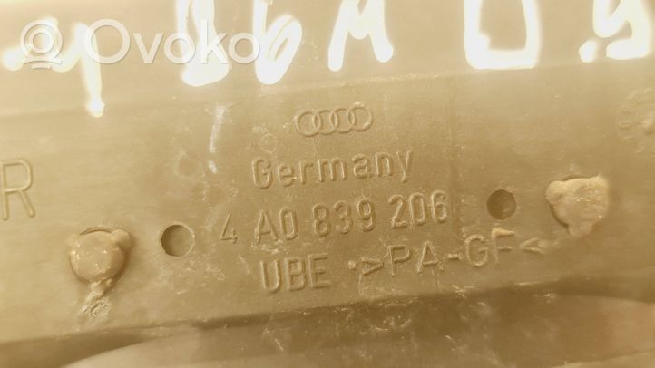 Audi A4 S4 B5 8D Klamka zewnętrzna drzwi tylnych 4A0839206