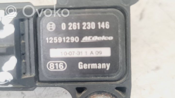 Opel Corsa C Air pressure sensor 12591290