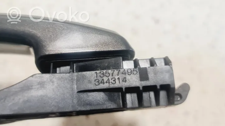 Opel Astra J Rear door exterior handle 13577495