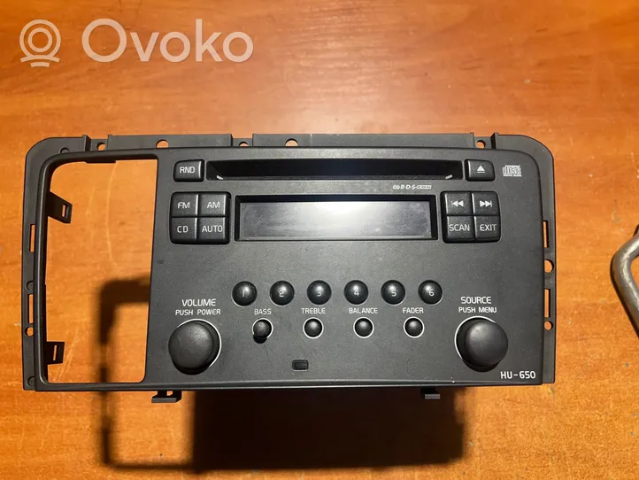 Volvo V70 Radio/CD/DVD/GPS-pääyksikkö 307972041