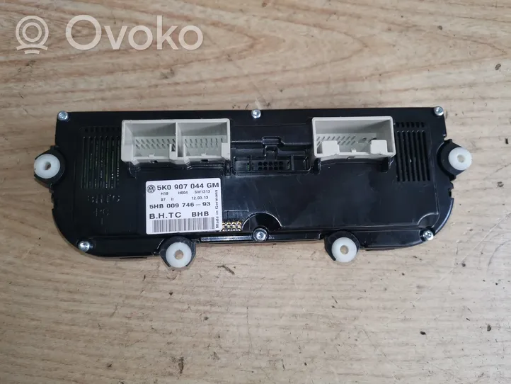 Volkswagen Tiguan Gaisa kondicioniera / klimata kontroles / salona apsildes vadības bloks (salonā) 5K0907044GM