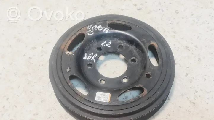 Opel Corsa D Koło pasowe wału korbowego 55571402