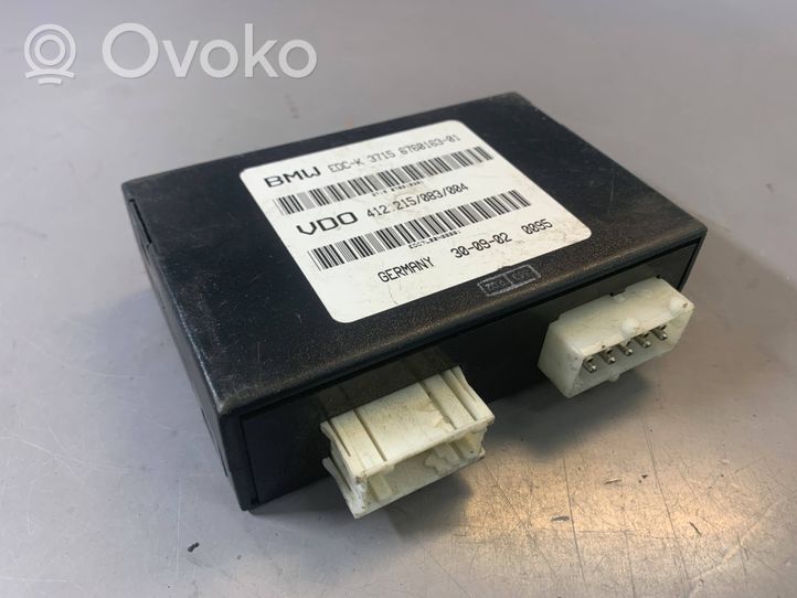 BMW 7 E65 E66 Module de commande suspension 6760163