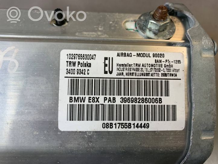 BMW 1 E81 E87 Airbag del passeggero 39698286006