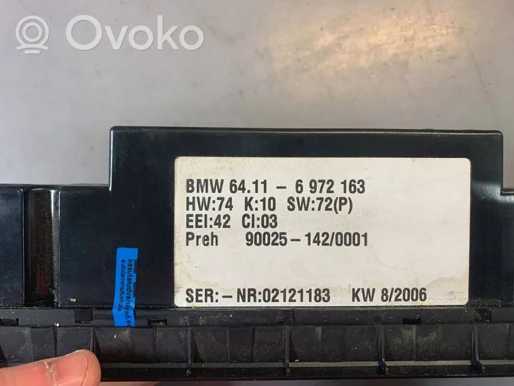 BMW X5 E53 Steuergerät Klimaanlage 64116972163