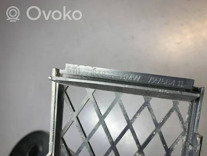 BMW 7 F01 F02 F03 F04 Grille inférieure de pare-chocs avant 7183870