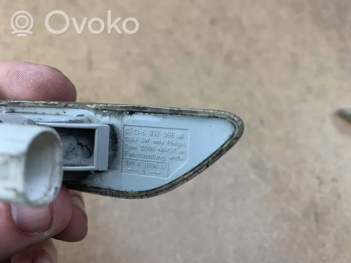 BMW 3 E90 E91 Feu clignotant répétiteur d'aile avant 6932998