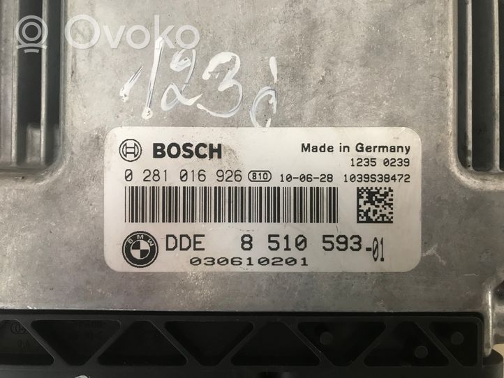 BMW 1 E82 E88 Dzinēja vadības bloks 8510593