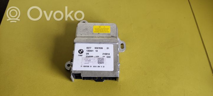 BMW i3 Sterownik / Moduł Airbag 9367836