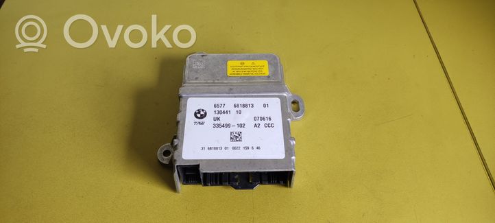 BMW i3 Oro pagalvių valdymo blokas 6818813