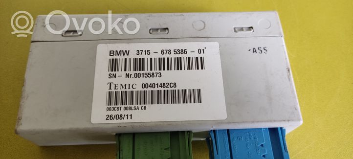 BMW X5 E70 Sterownik / Moduł zawieszenia pneumatycznego 6785386