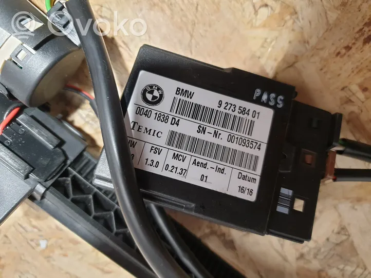 BMW 4 F32 F33 Saugos diržo reguliavimo mechanizmas 7307916