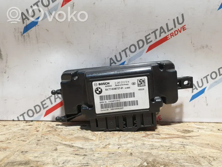 BMW 4 F32 F33 Sterownik / Moduł Airbag 9348727