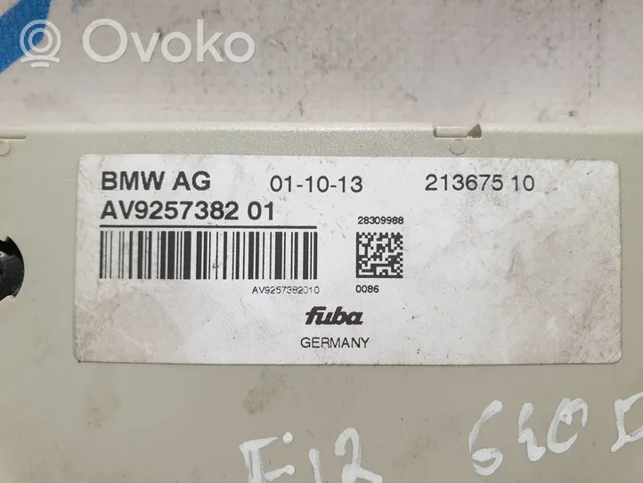 BMW 6 F12 F13 Antenas pastiprinātājs 9257382