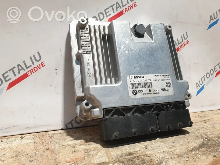 BMW 4 F32 F33 Engine control unit/module 8598759